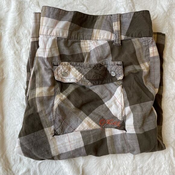 O’Neill Plaid Cargo Shorts - Men’s S - Picture 5 of 5